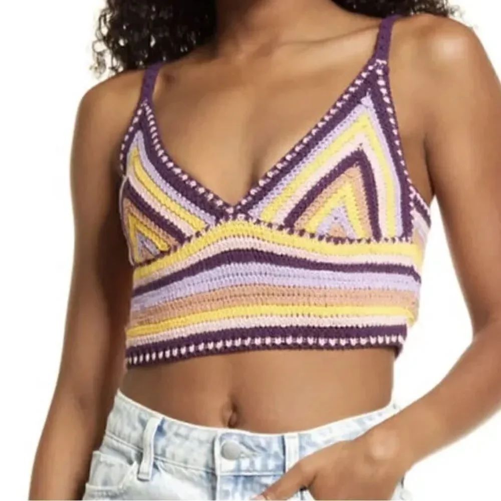 Urban Outfitters BDG Crocheted Crop Top Women’s Small